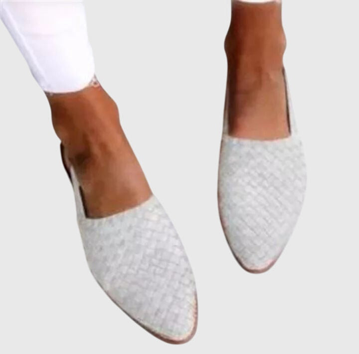 Damen Geflochtene Slipper | Elegant