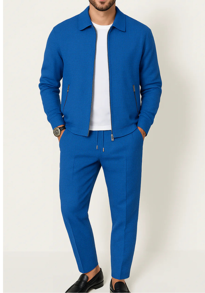 Conjunto Masculino Inteligente Casual Co-Ord | Dois Peças