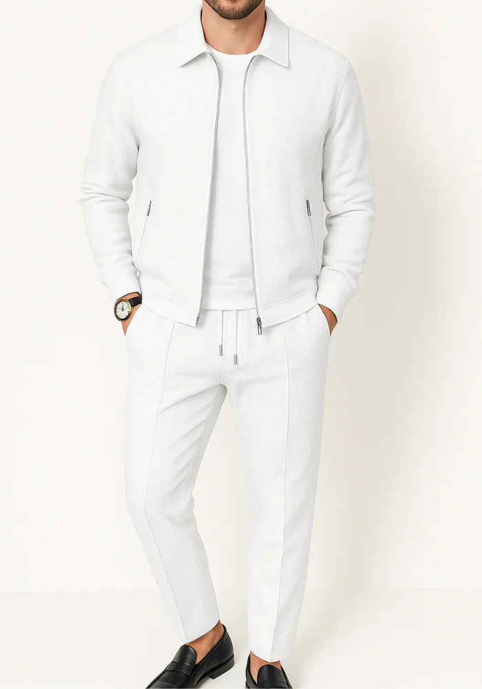 Conjunto Masculino Inteligente Casual Co-Ord | Dois Peças