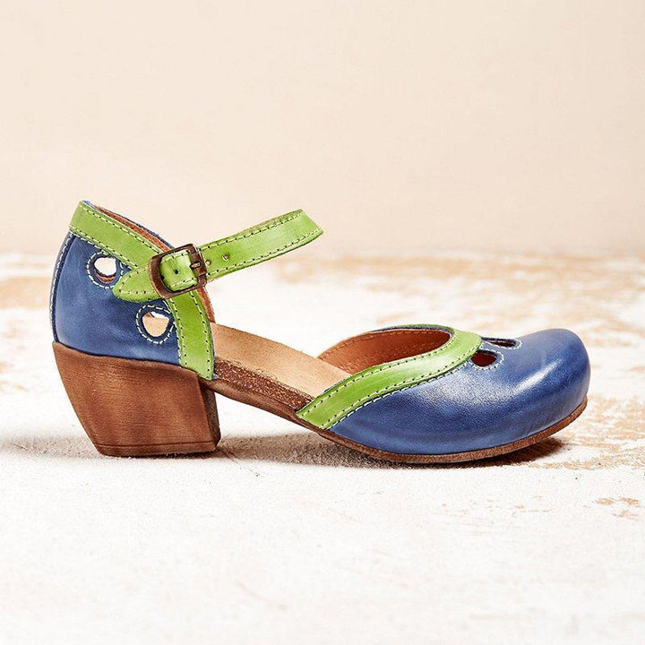 Damen Schuhe mit Absatz und Riemchen | Breiter Absatz