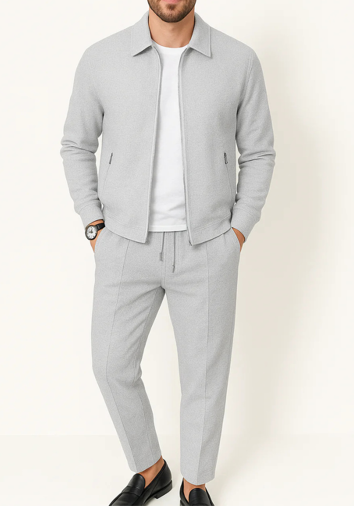 Conjunto Masculino Inteligente Casual Co-Ord | Dois Peças
