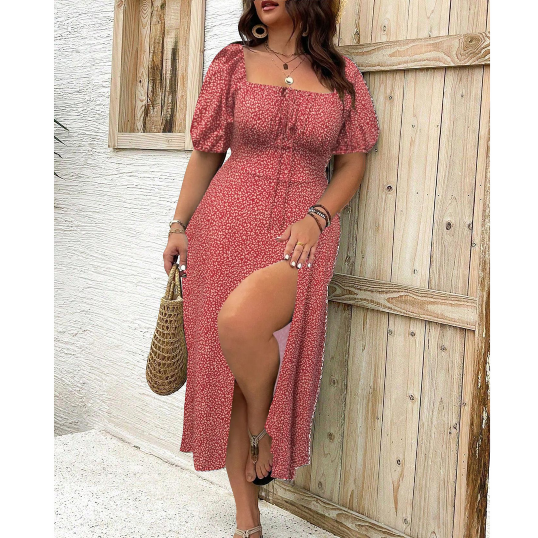Damen Sommerkleid Große Größen | Maxi