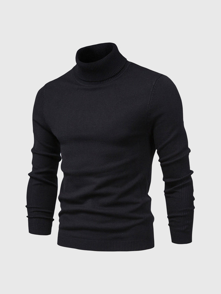 Men's Turtleneck Sweater | Fitted Cut