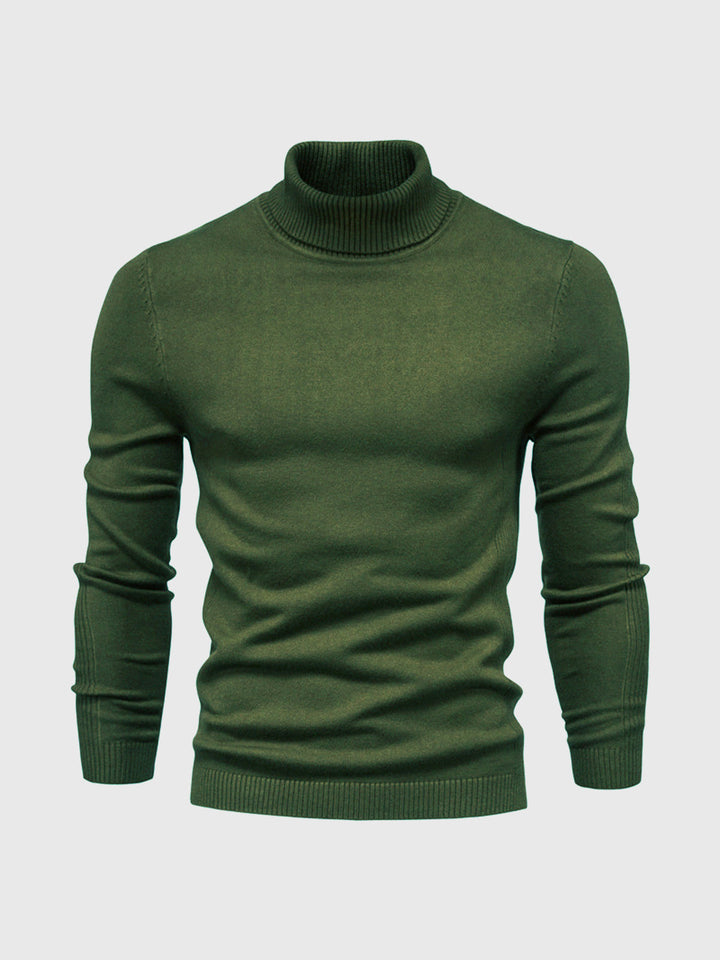 Men's Turtleneck Sweater | Fitted Cut