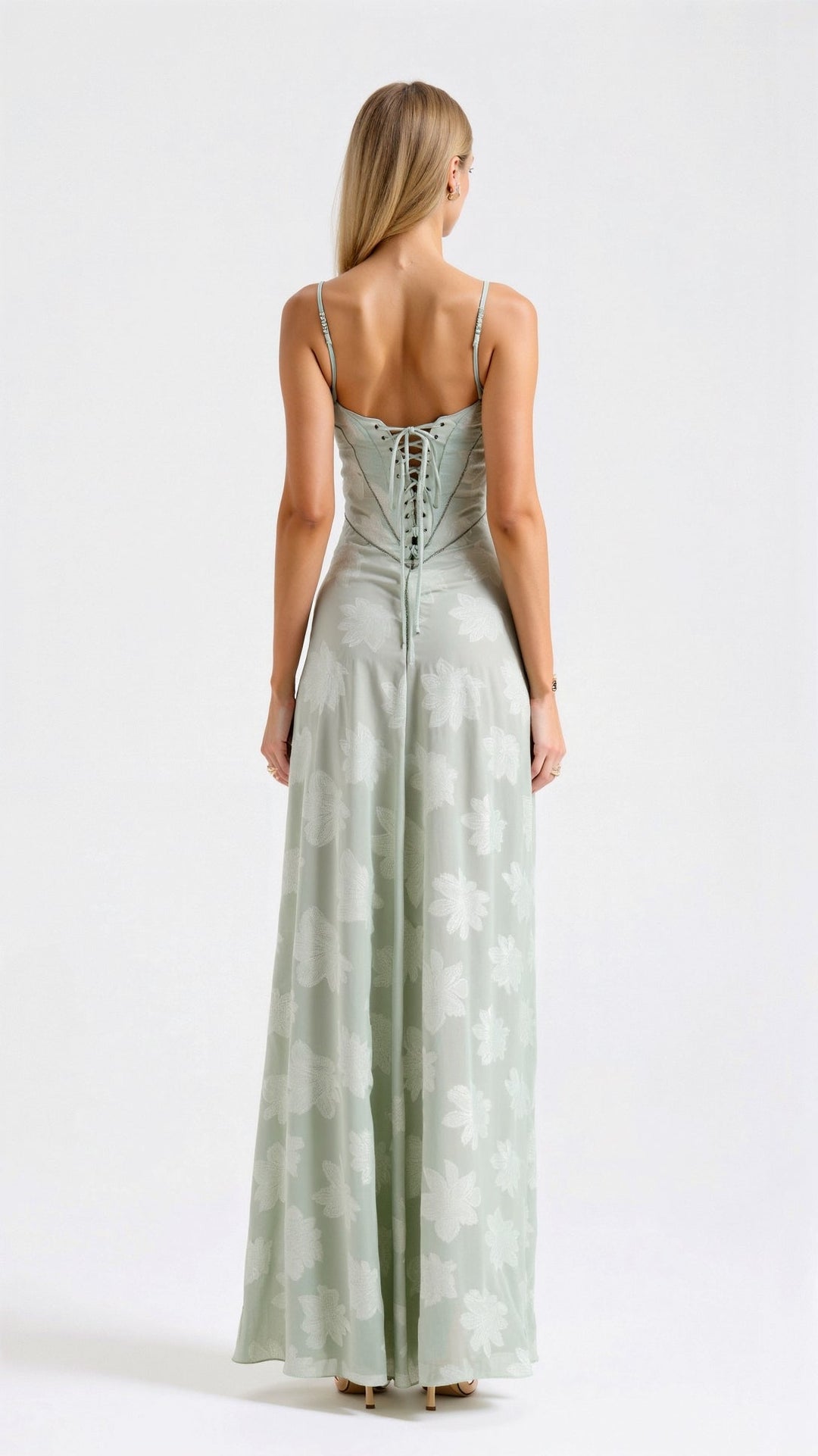 Vestido Feminino para Casamento com Alças | Maxi