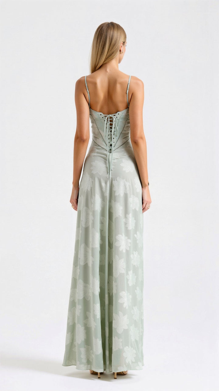 Vestido Feminino para Casamento com Alças | Maxi