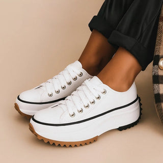 Damskie ortopedyczne sneakersy na platformie | Chunky