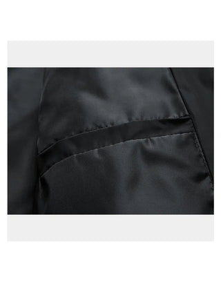 Męskie Zimowa Pikowana Kurtka | Z Zamkiem