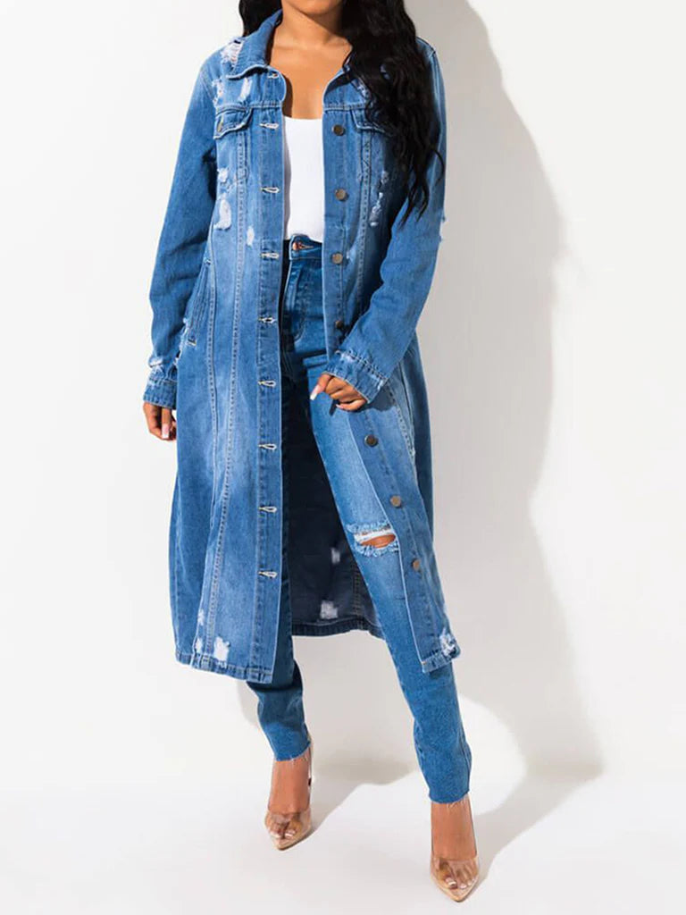 Damenjacke Oversize | Lange Ärmel