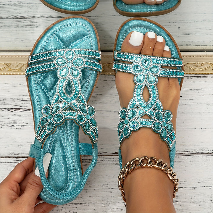 Damen Flache Sommerliche Sandalen | Freizeit