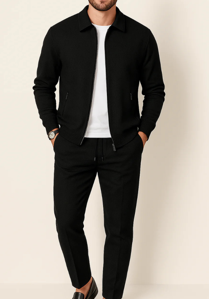 Conjunto Masculino Inteligente Casual Co-Ord | Dois Peças