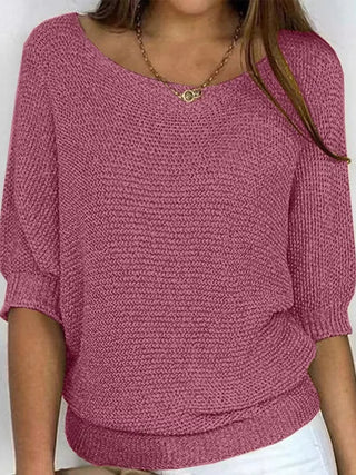 Bluzka Dzianinowa Damska | Casual