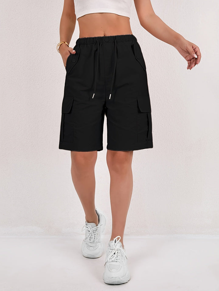 Women's Cargo Shorts | With Drawstring