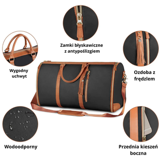 Damska Elegancka Torba Podróżna typu Duffel