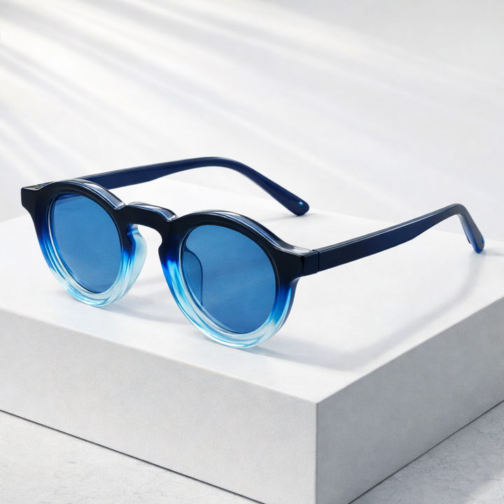 Unisex Runde Sonnenbrille | Vintage