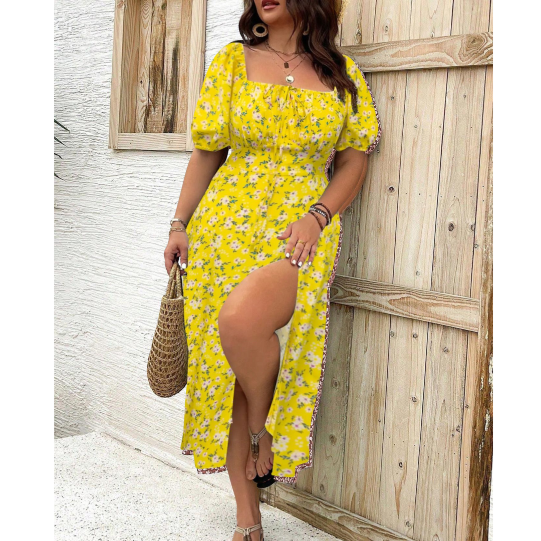 Damen Sommerkleid Große Größen | Maxi