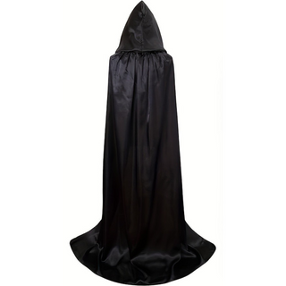 Sukienka peleryna damska na Halloween | Z kapturem