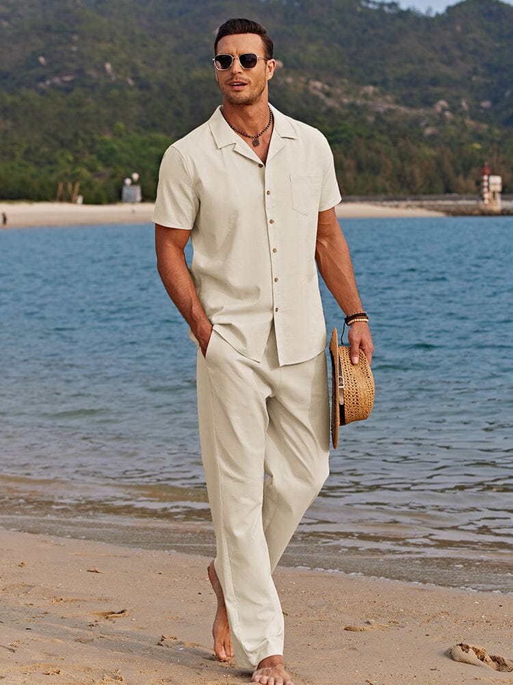 Herren Sommer-Set mit Kurzarm | Alltagstauglich