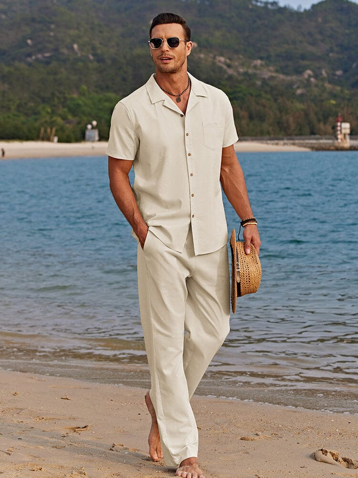 Herren Sommer-Set mit Kurzarm | Alltagstauglich