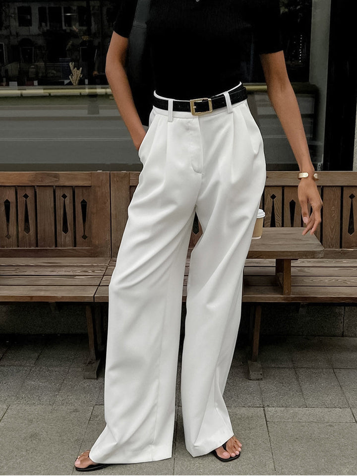 Women's Pants with Wide Legs | High Waist