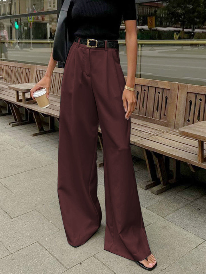 Women's Pants with Wide Legs | High Waist