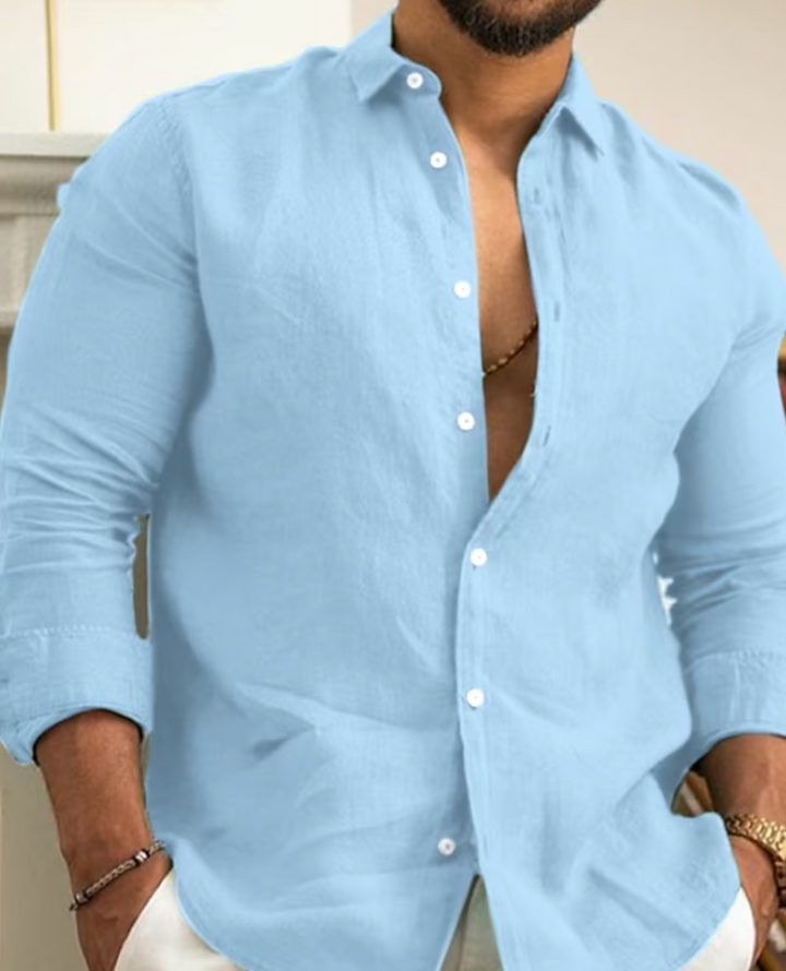 Camisa Masculina Lisa | Casual
