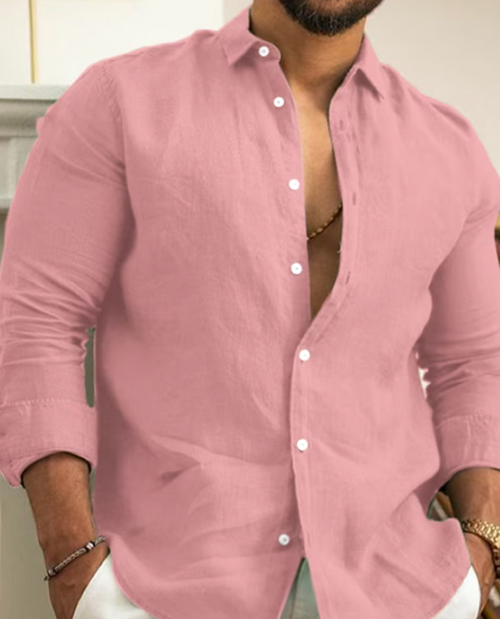 Camisa Masculina Lisa | Casual