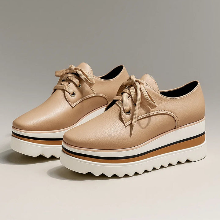 Damen Plateau-Schuhe | Schnürung