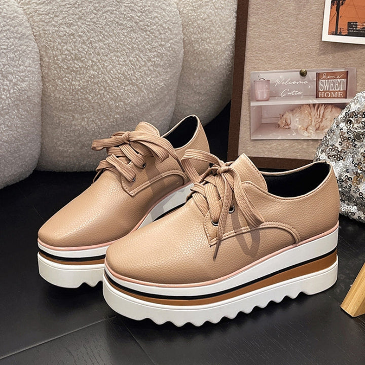 Damen Plateau-Schuhe | Schnürung
