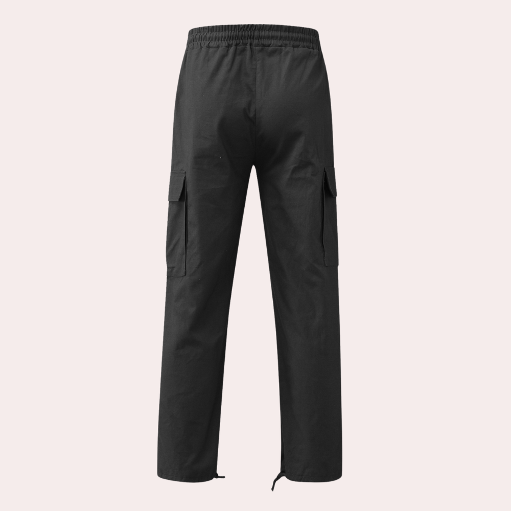 Herren Cargo-Hose lockerer Schnitt | Viele Taschen