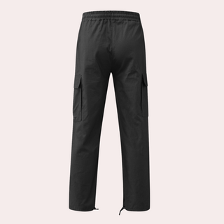 Męskie Spodnie Cargo Relaxed Fit | Wiele Kieszeni