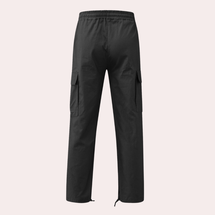 Herren Cargo-Hose lockerer Schnitt | Viele Taschen