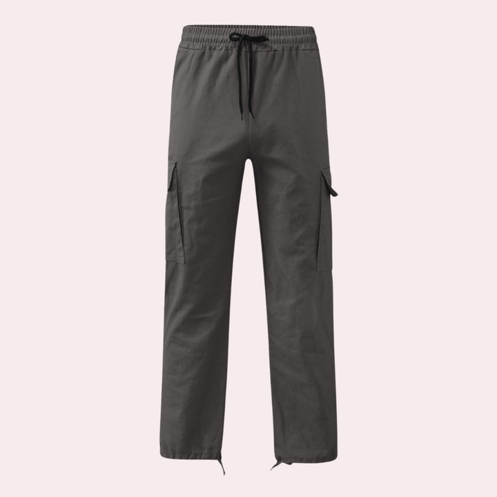Herren Cargo-Hose lockerer Schnitt | Viele Taschen