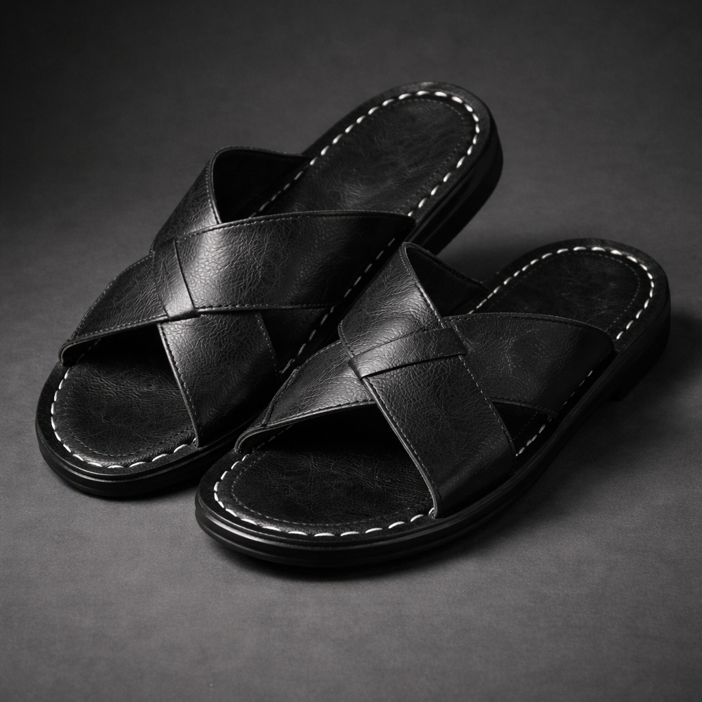 Herren Sandalen mit Kreuzriemen | Alltagstauglich