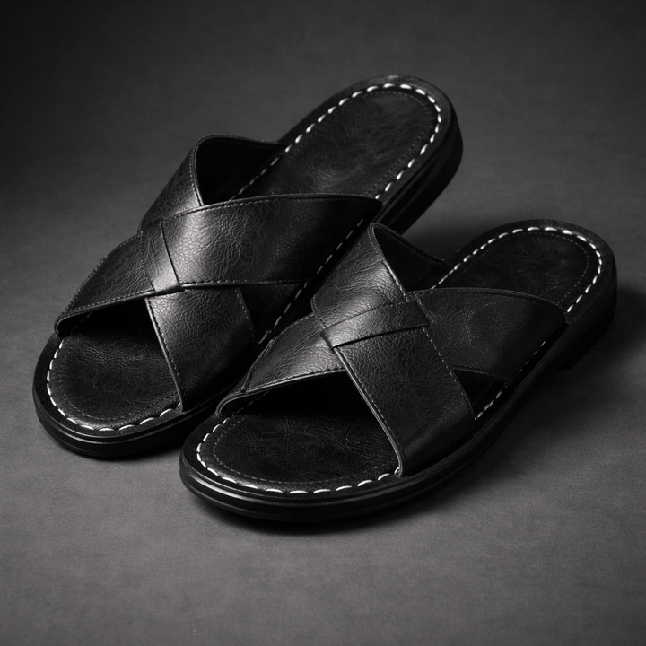 Herren Sandalen mit Kreuzriemen | Alltagstauglich