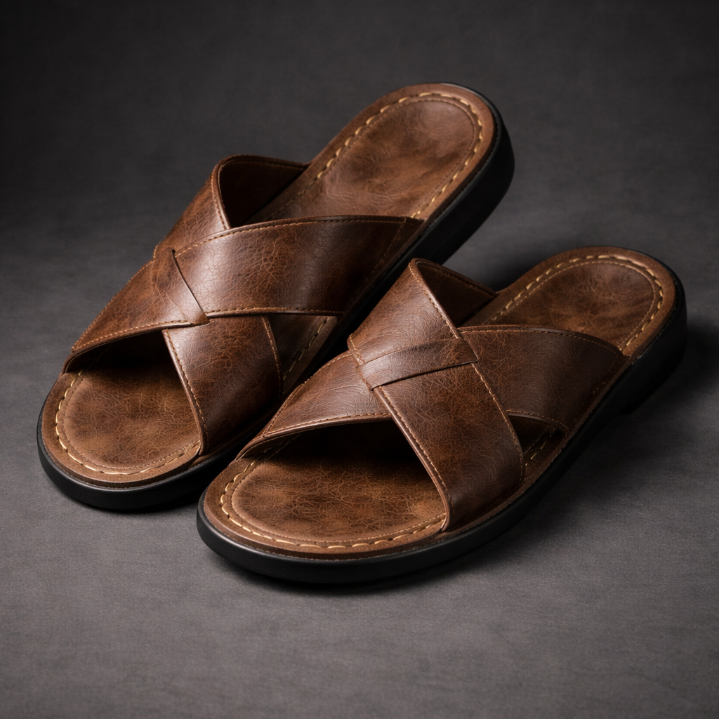 Herren Sandalen mit Kreuzriemen | Alltagstauglich