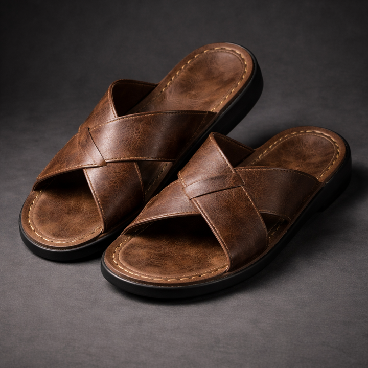 Herren Sandalen mit Kreuzriemen | Alltagstauglich