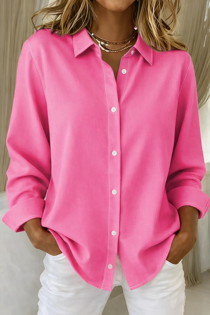 Damen Hemd Mit Langarm | Casual