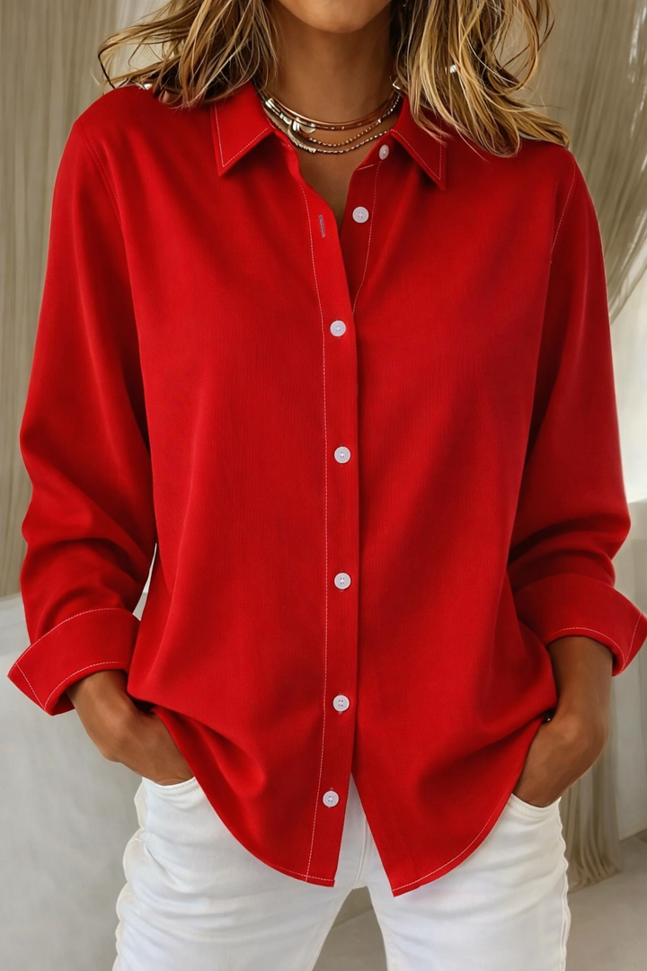 Damen Hemd Mit Langarm | Casual
