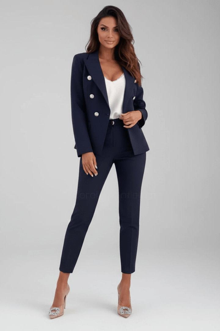 Damen Eleganter Blazer-Anzug | Zweireihig