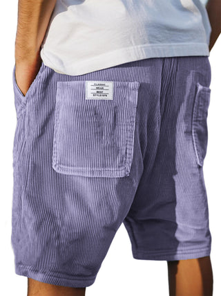 Męskie Szorty z Dżerseju z Troczkami | Casual Fit