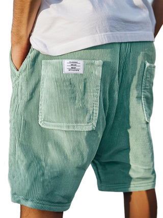 Męskie Szorty z Dżerseju z Troczkami | Casual Fit