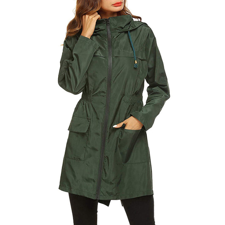 Damen Leichte Regenjacke | Tailliert