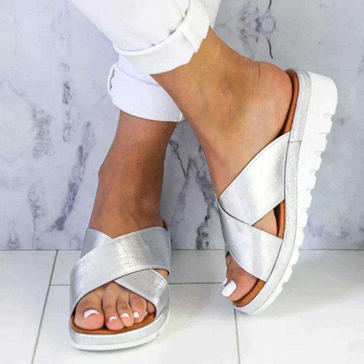 Damen Orthopädische Sandalen | Plateau