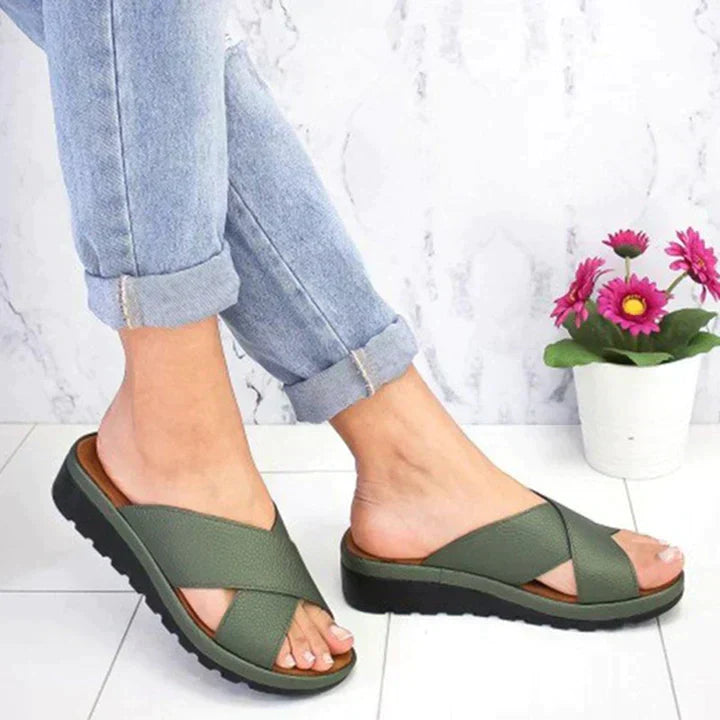 Damen Orthopädische Sandalen | Plateau