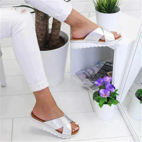 Damen Orthopädische Sandalen | Plateau