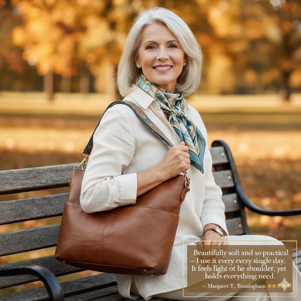 Damen Alltag Schultertasche | Verstellbarer Riemen