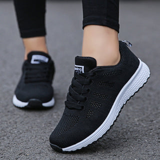 Damskie ortopedyczne oddychające sneakersy | Lekkie