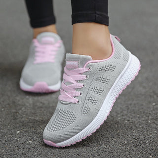 Damskie ortopedyczne oddychające sneakersy | Lekkie