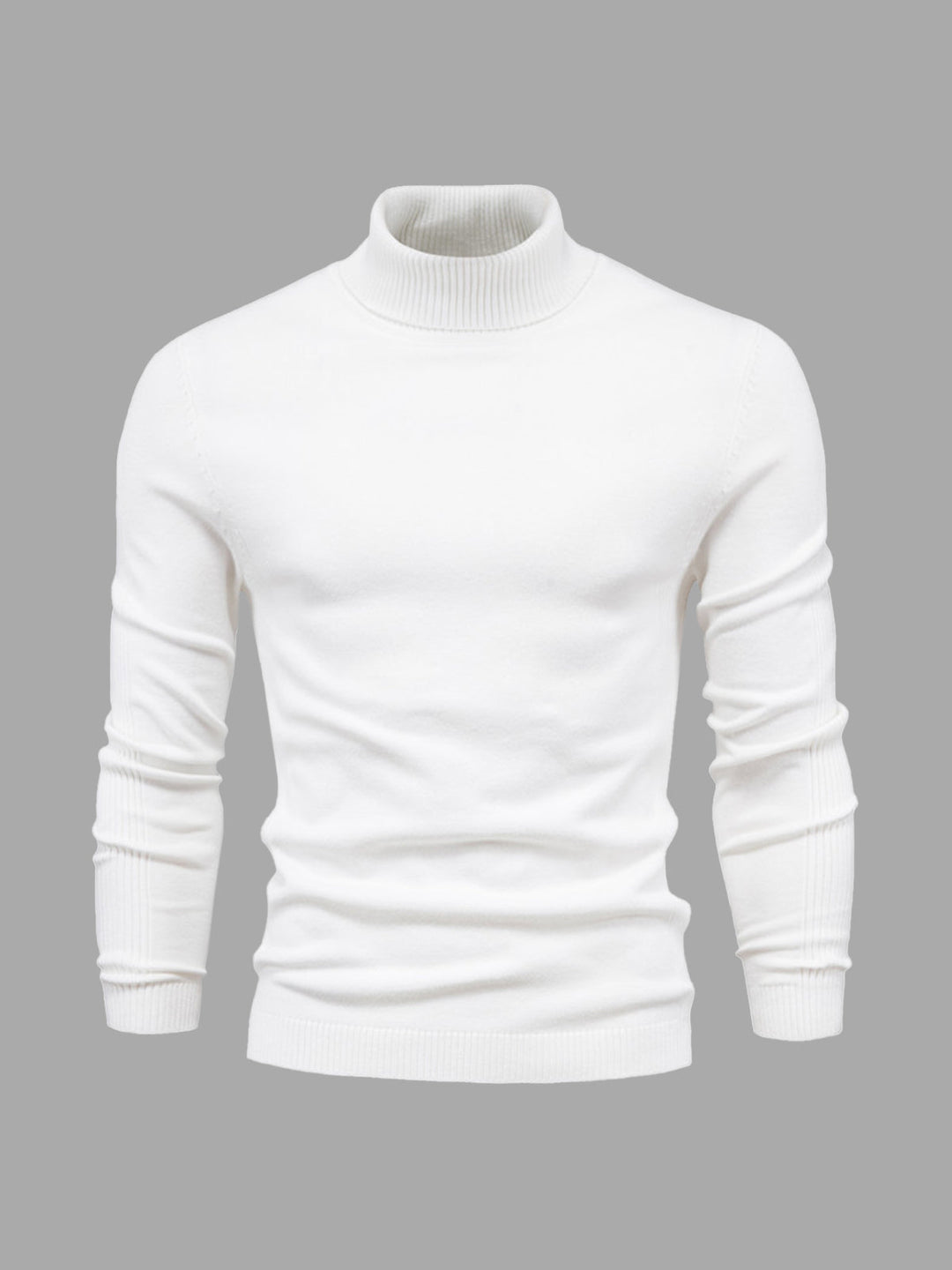 Men's Turtleneck Sweater | Fitted Cut